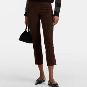 Vince Suede Brown Slim Pant Size XS